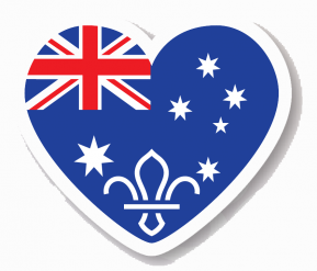 Heart Badge -  Australia